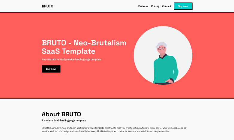 Screenshot of BRUTO